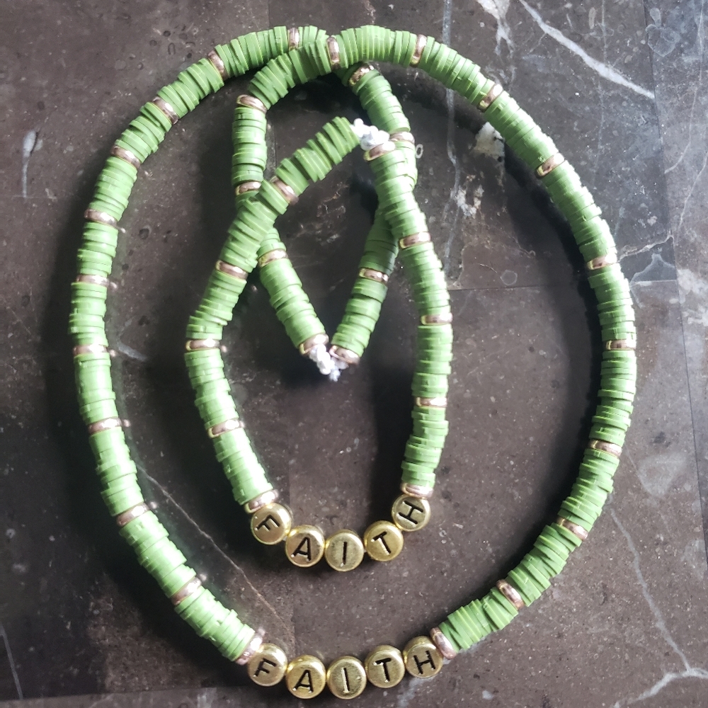 Faith Bead Bracelet
